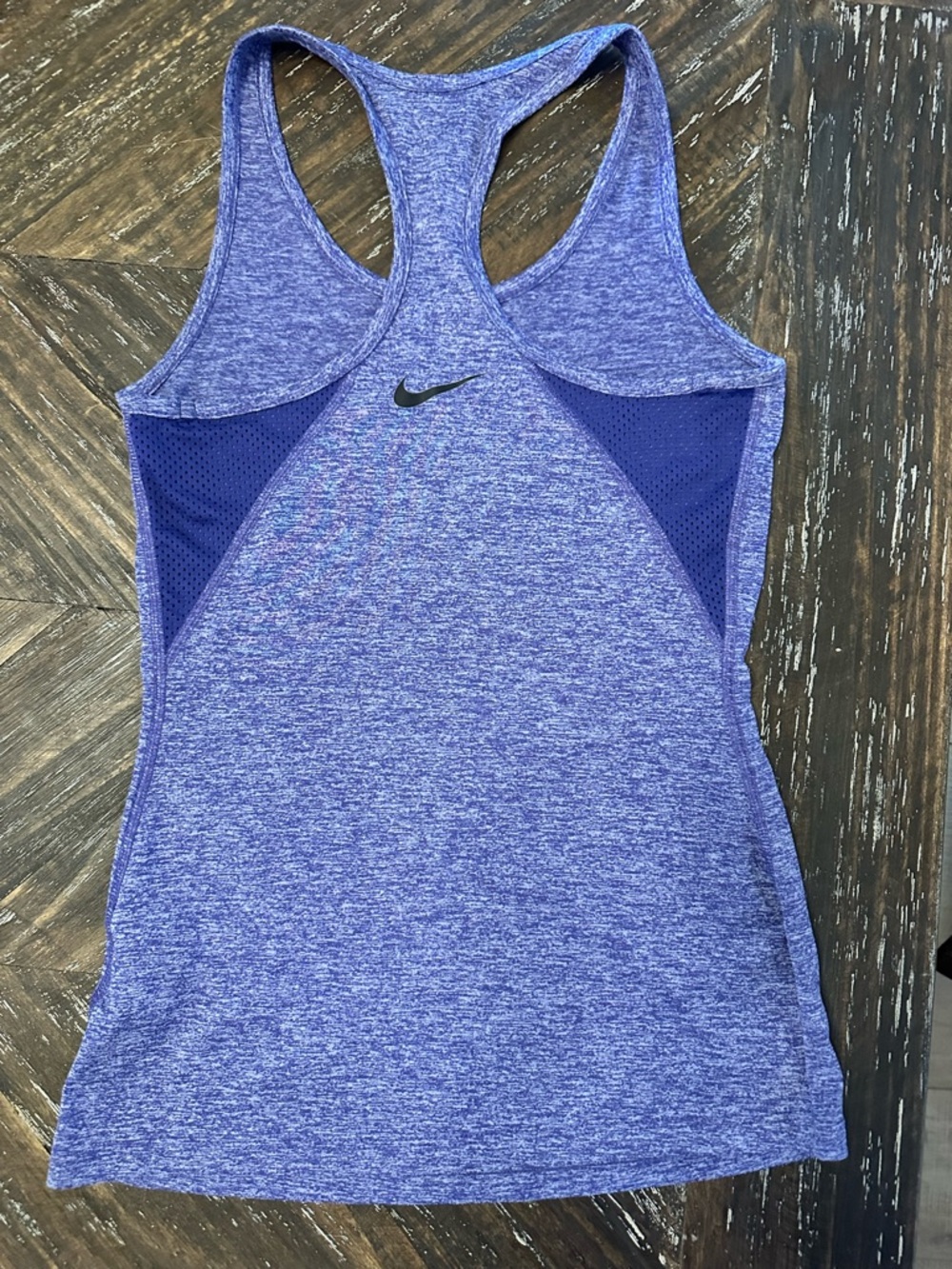 Nike Women's Heathered Purple Racerback Training Tank